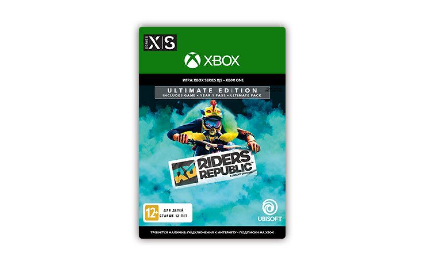 Игра для приставок Ubisoft Riders Republic™ Ultimate Edition (цифровая версия) (Xbox One + Xbox Series X|S) (RU)
