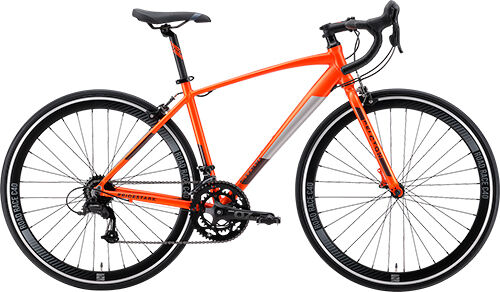 Велосипед Stark Peloton 700.1 D оранжевый/черный/серый 18 (HQ-0015135)