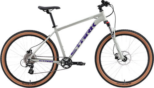 Велосипед Stark Hunter 27.3 HD, серый/фиолетовый, 16'' (HQ-0014104) Hunter 27.3 HD серый/фиолетовый 16'' (HQ-0014104)