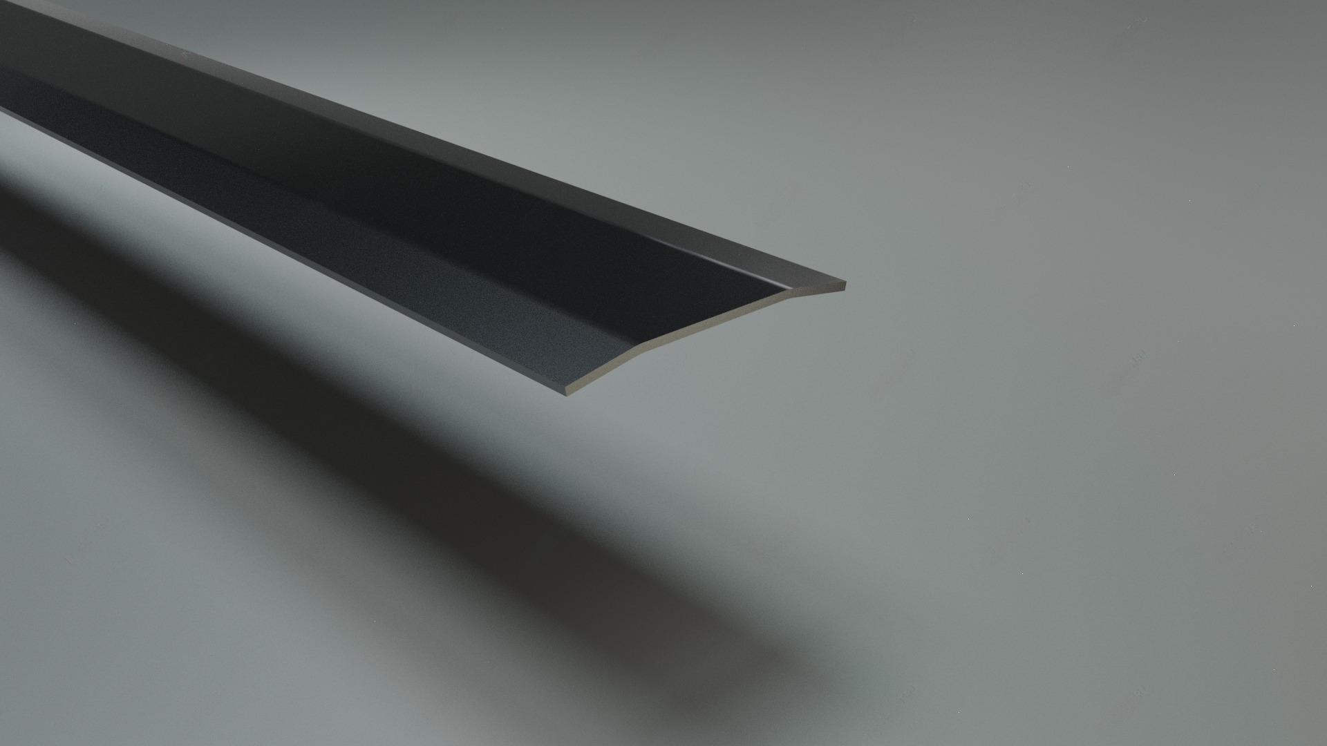 Порог плоский PR-1 ширина 30 мм, сталь нержавеющая (шлифованная/полированная)