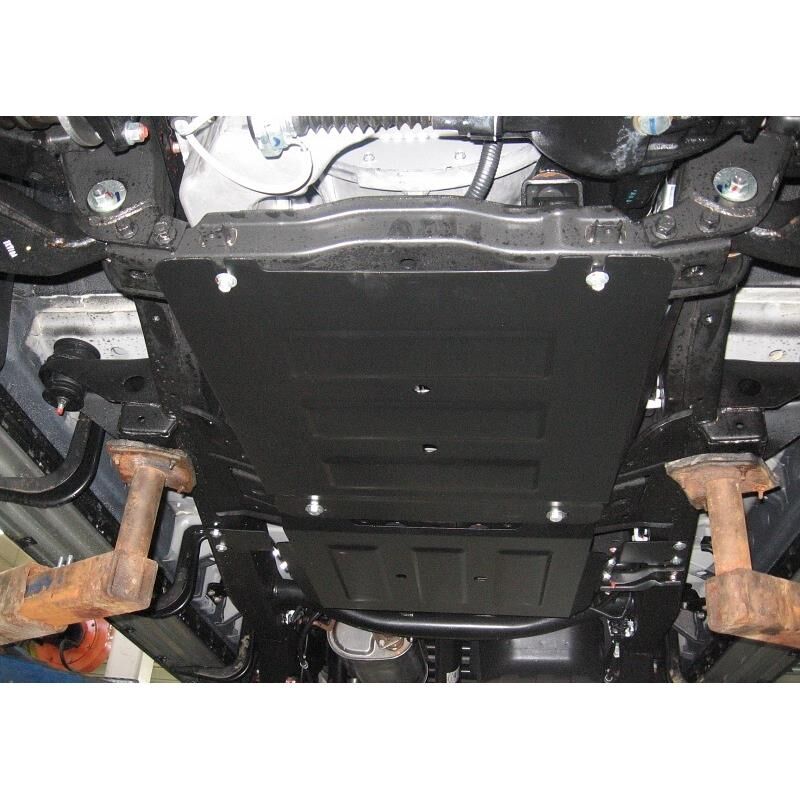 Защита Коробки Переключения Передач и Раздаточной Коробки алюминиевая для Mitsubishi L200