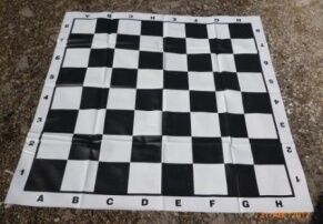 Доска шахматная виниловая 140х140 см