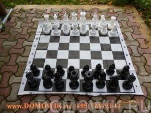 Комплект шахматных фигур (артикул GC-12) без поля 