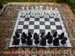 Комплект шахматных фигур (артикул GC-12) без поля