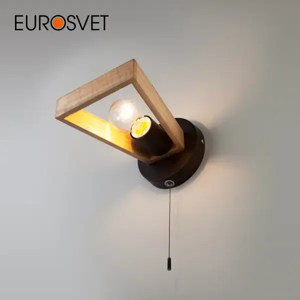 Настенный светильник EUROSVET 00000081883 Klark цвет черный
