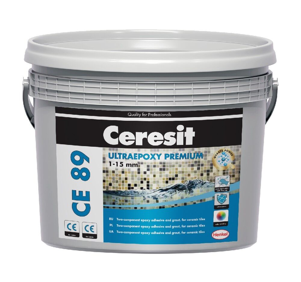 Эпоксидная затирка Ceresit CE 89, цвет S.Topaz, 2,5 кг