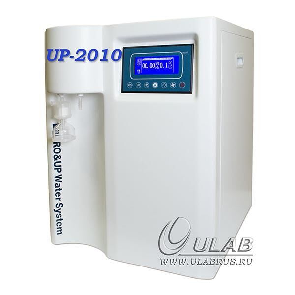 UP-2010 Система очистки воды, II и I тип, TOC<10ppb, 10л/ч