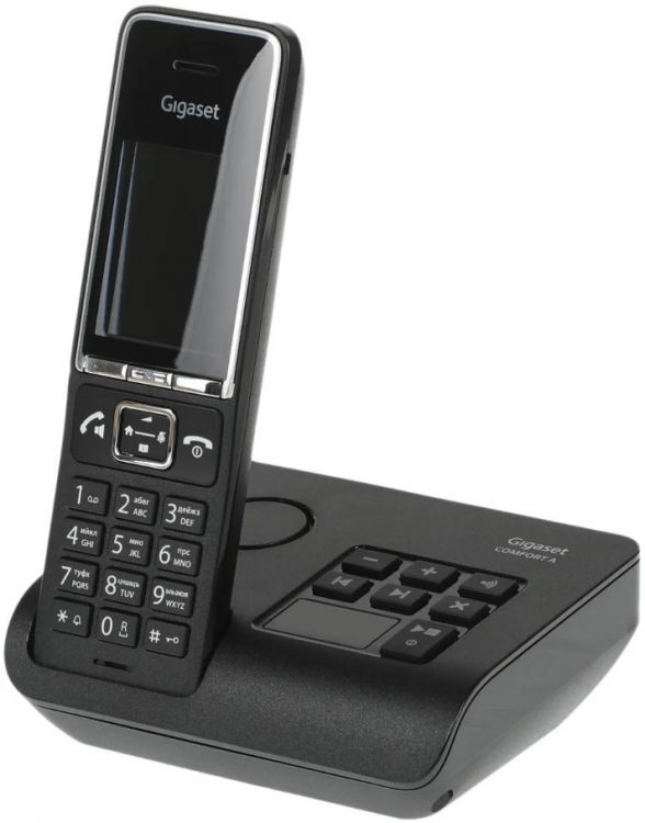 Телефон DECT Gigaset Comfort 550A S30852-H3021-S304 черный автоответчик