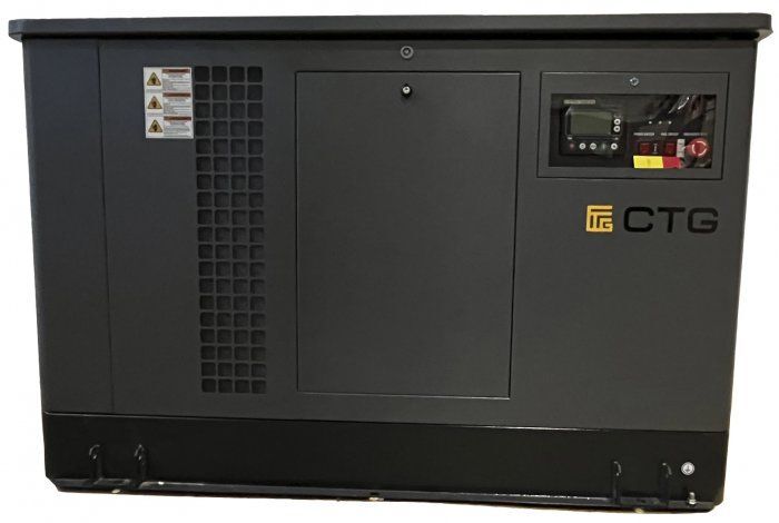 Гибридный генератор CTG CU25000TSA с АВР 18 кВт