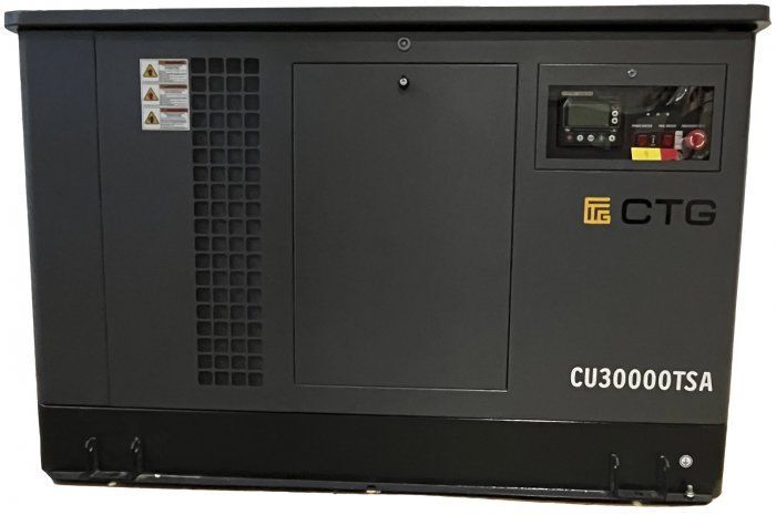 Гибридный генератор CTG CU30000TSA 22 кВт