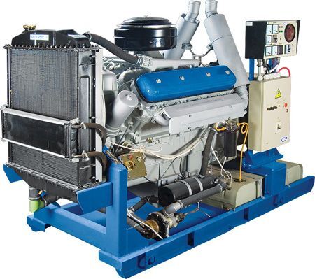 Дизельный генератор ССМ АД-100С-Т400-РМ2 с АВР 100 кВт