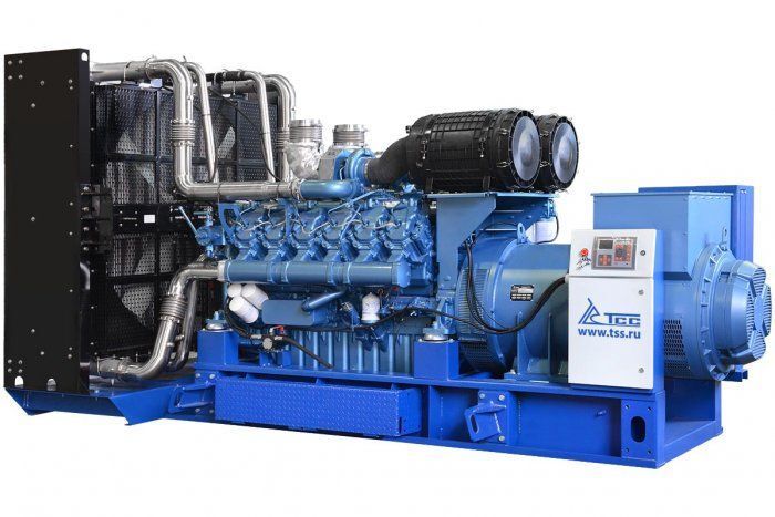 Дизельный генератор ТСС АД-1500С-Т400-1РМ9 с АВР 1500 кВт