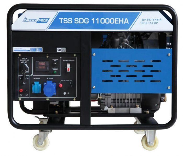 Дизельный генератор ТСС SDG 11000EHA 10 кВт