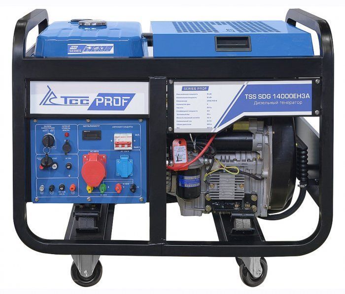Дизельный генератор ТСС SDG 14000EH3A с АВР 12 кВт