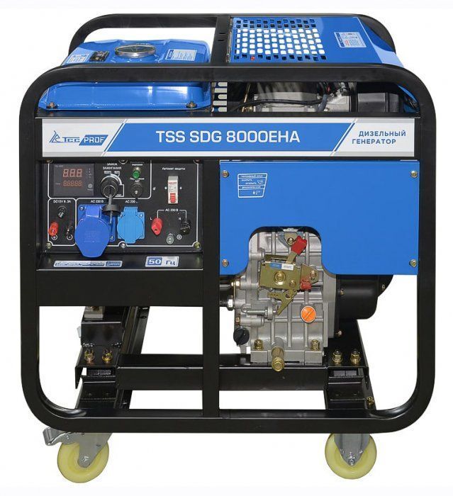 Дизельный генератор ТСС SDG 8000EHA 7.5 кВт