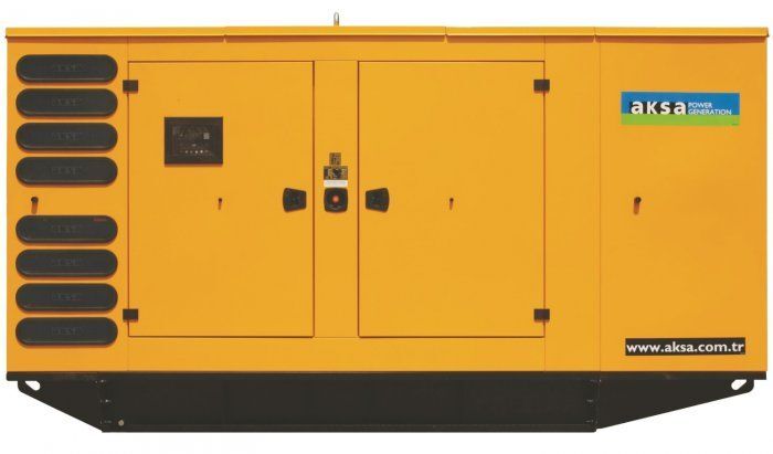 Дизельный генератор Aksa AD 1015 в кожухе 732 кВт