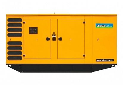 Дизельный генератор Aksa APD 220C в кожухе с АВР 160 кВт