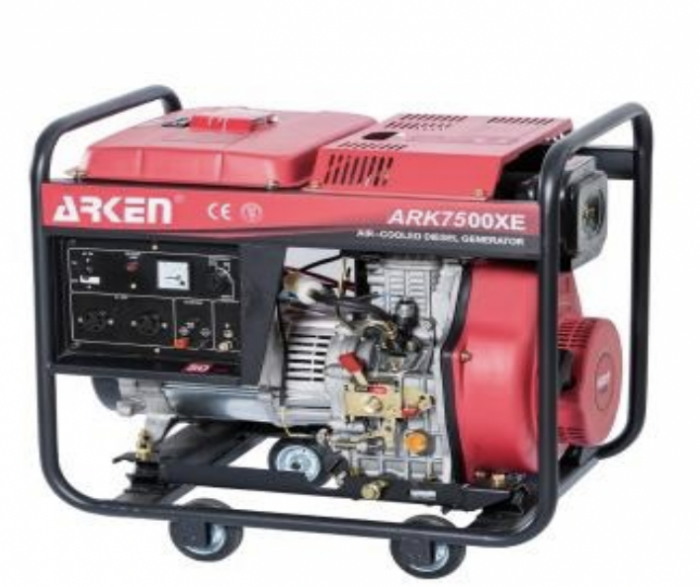Дизельный генератор Arken ARK7500XE с АВР 5.2 кВт