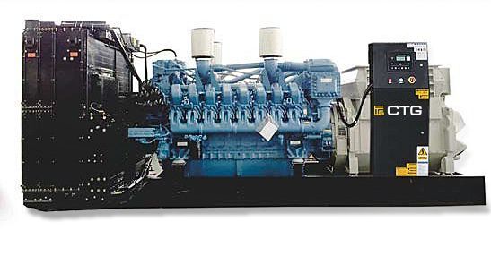 Дизельный генератор CTG 1250B 900 кВт