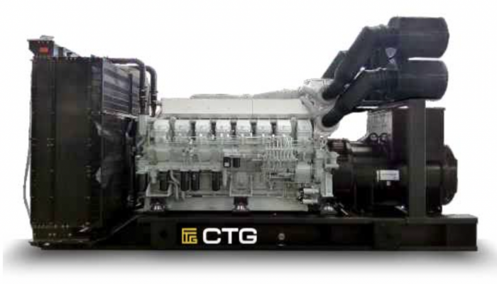 Дизельный генератор CTG 1400М с АВР 1000 кВт
