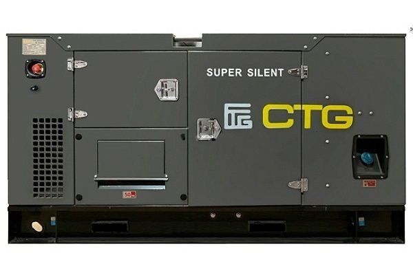 Дизельный генератор CTG 755SD в кожухе с АВР 550 кВт