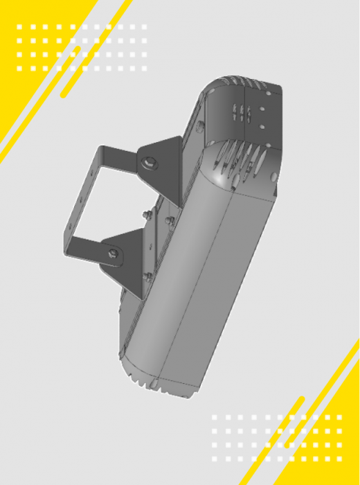 Промышленный светодиодный светильник KOMLED Power-P-015-80-50 Комлед 2