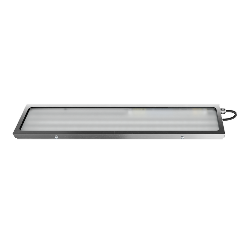 Светодиодный светильник Geniled Titan Inox Basic 500x100x30 30Вт 4000К IP66 Матовое закаленное стекло