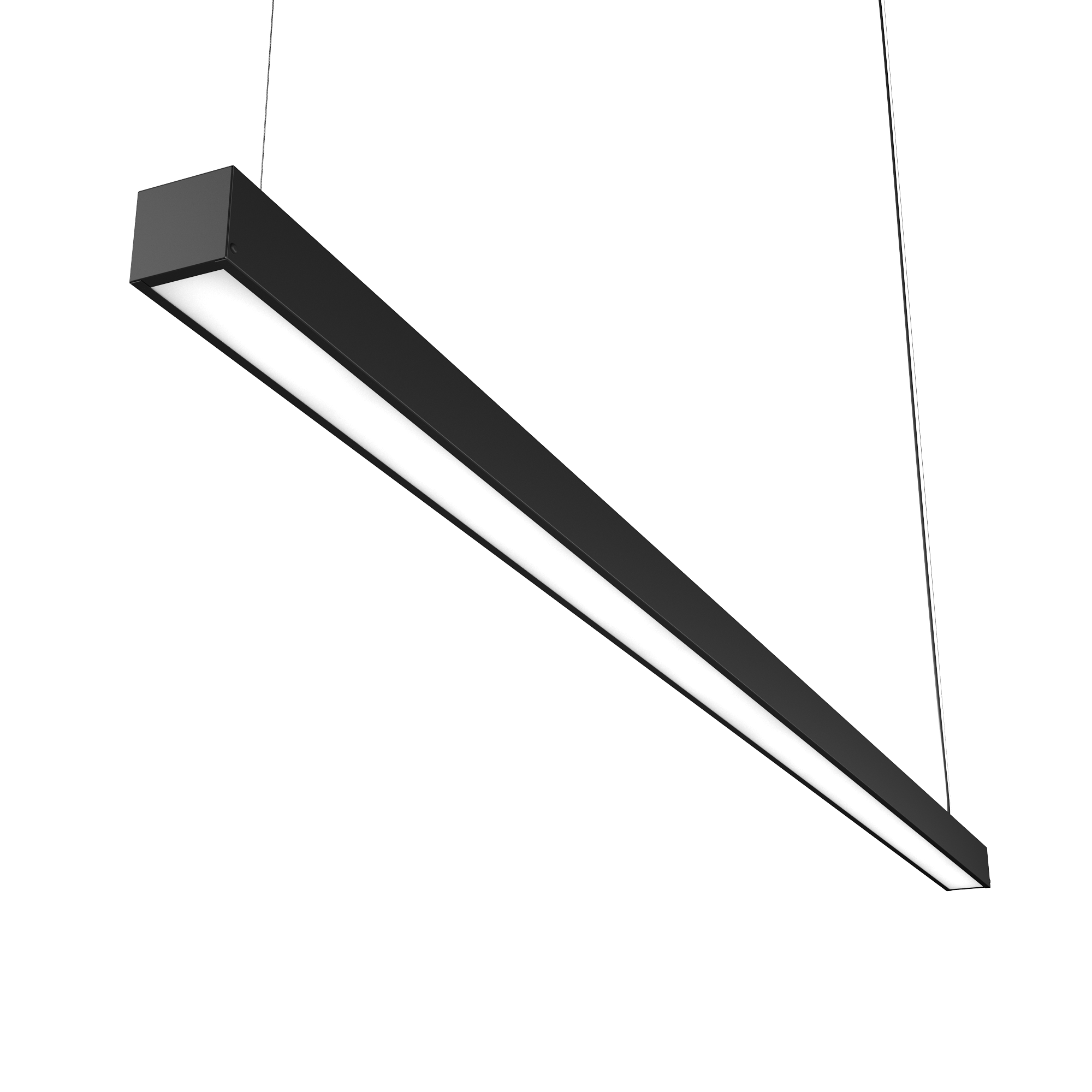 Светодиодный светильник Geniled Trade Linear Standart 1962x65x60 40Вт 3000K Опал Черный