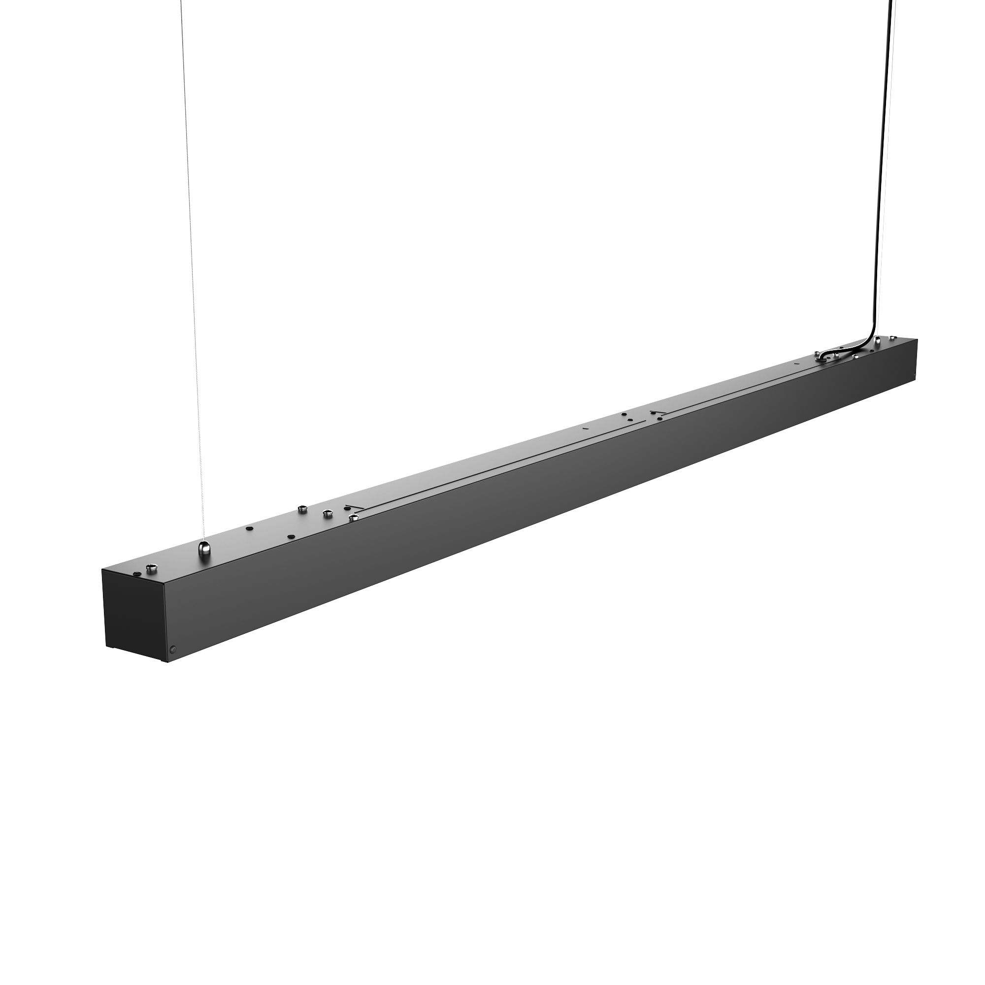 Светодиодный светильник Geniled Trade Linear Standart 1472x65x60 90Вт 3000K Опал Deep Черный 3