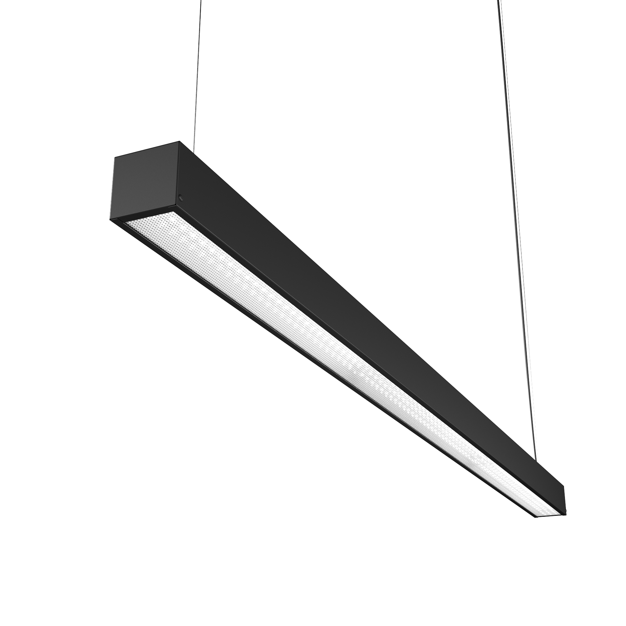 Светодиодный светильник Geniled Trade Linear Standart 1500x65x60 90Вт 4000K 90Ra IP54 Микропризма Черный