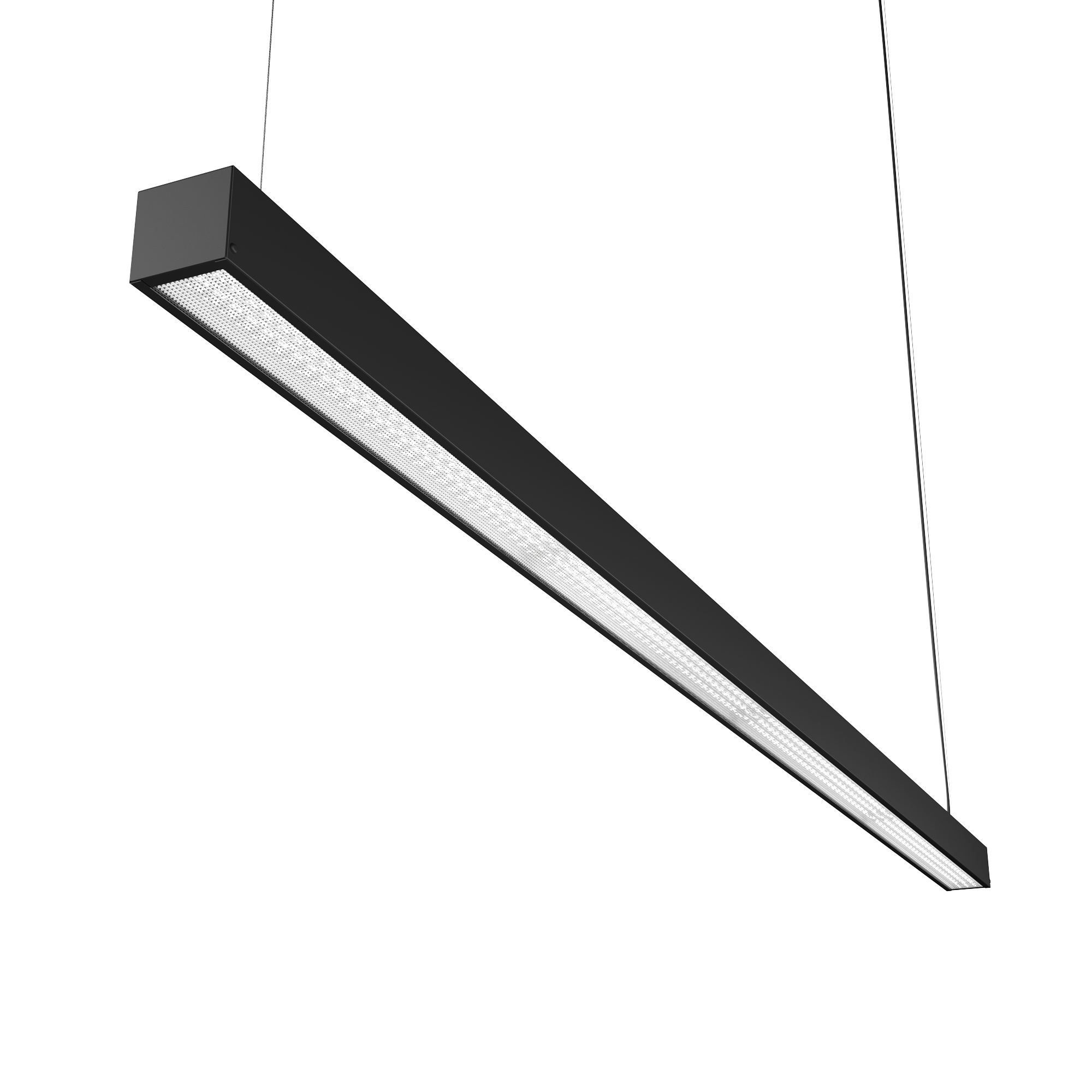 Светодиодный светильник Geniled Trade Linear Advanced 1962x65x60 80Вт 4000K Микропризма Черный