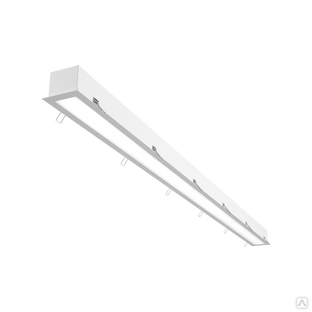 Встраиваемый светодиодный светильник Geniled Trade Linear Standart 1472x65x60 90Вт 4000К Опал Deep #1