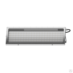 Светодиодный светильник Geniled Titan Inox Standart 500x180x30 50Вт 3000К IP66 Прозрачное закаленное стекло 