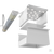 Комплект светильников Geniled Griliato Tetris x1 для ячейки 75x75 10Вт 4000К Опал Черный #3
