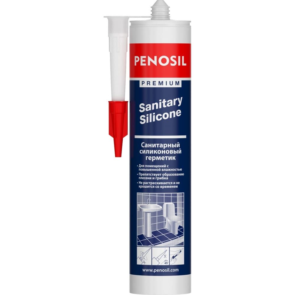 Санитарный силиконовый герметик Penosil S