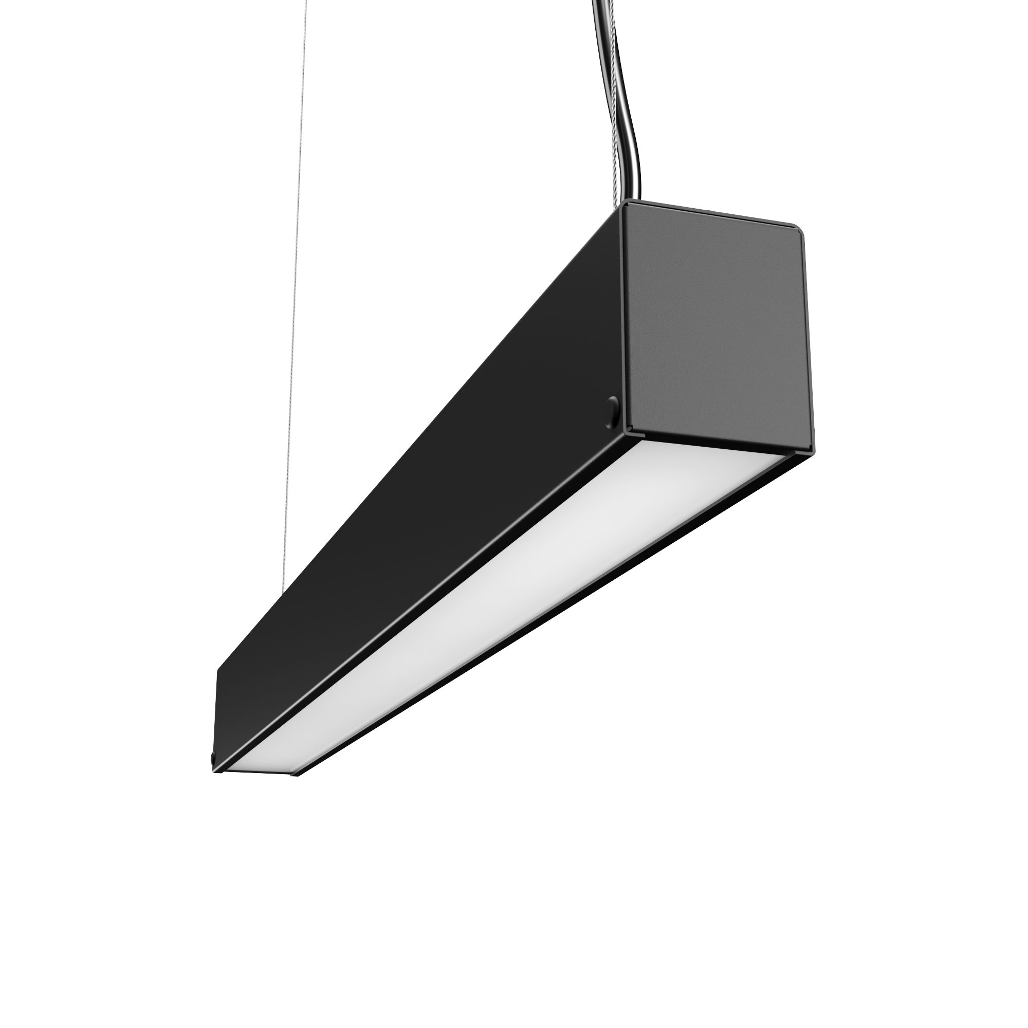 Светодиодный светильник Geniled Line Standart 500x40x50 10Вт 4000К Опал Черный