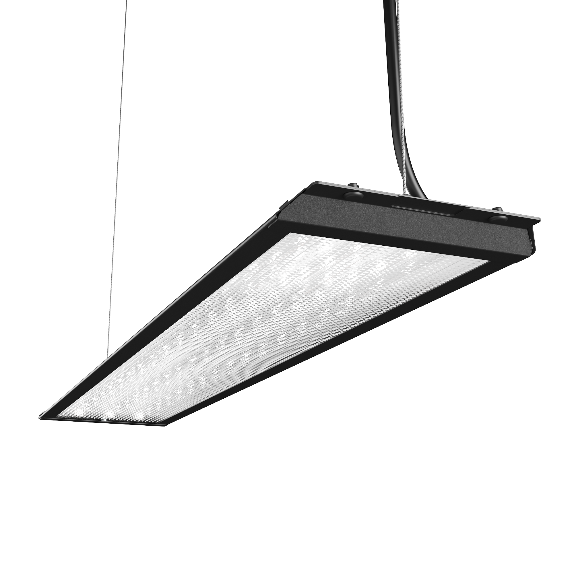 Светодиодный светильник Geniled Retail Standart 535x105x25 20Вт 5000К Микропризма Черный 1