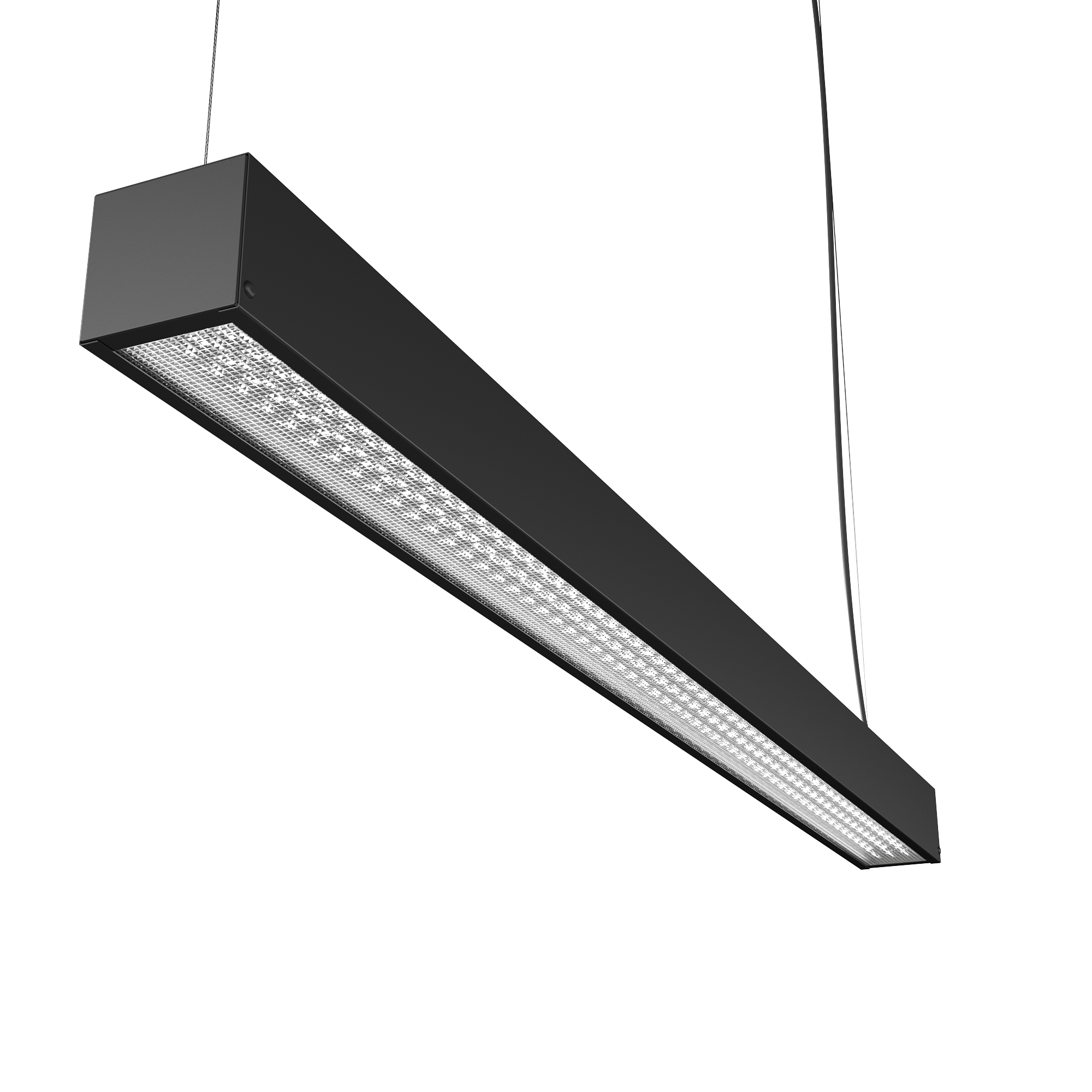 Светодиодный светильник Geniled Trade Linear Standart 1000x65x60 20Вт 4000K 90Ra IP54 Микропризма Черный
