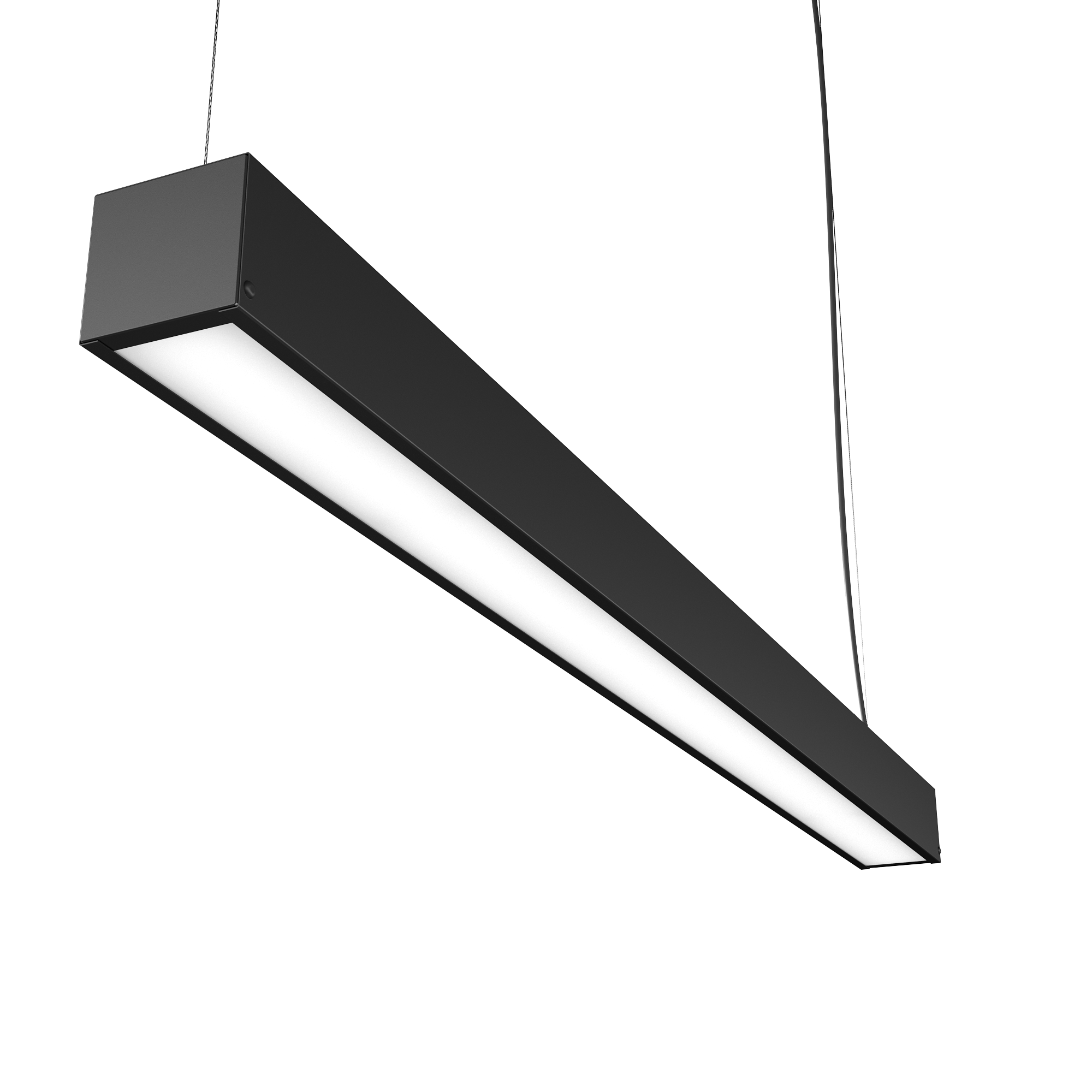 Светодиодный светильник Geniled Trade Linear Standart 1000x65x60 20Вт 4000K 90Ra IP54 Опал Черный