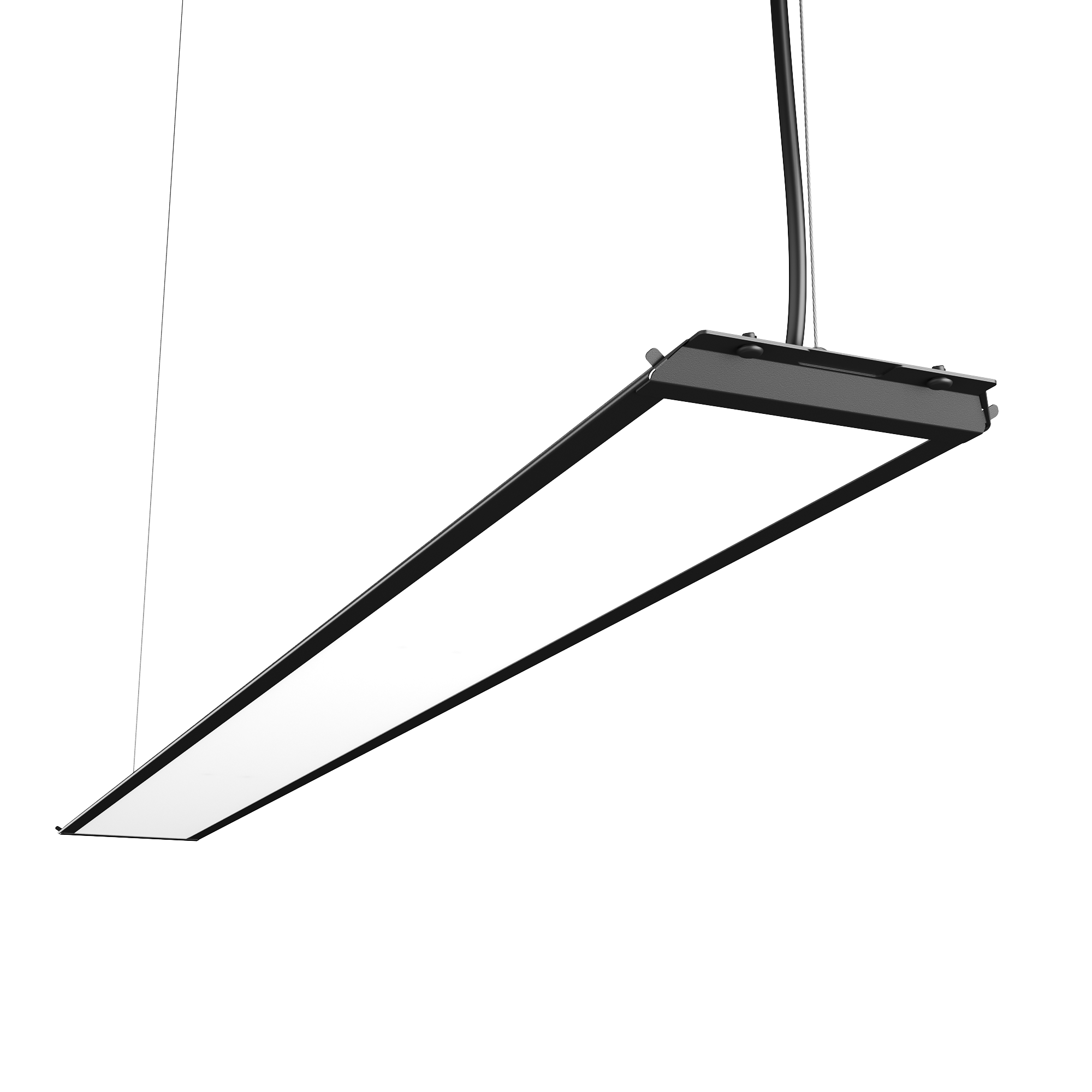 Светодиодный светильник Geniled Retail Standart 1034x105x25 40Вт 3000К Опал Черный