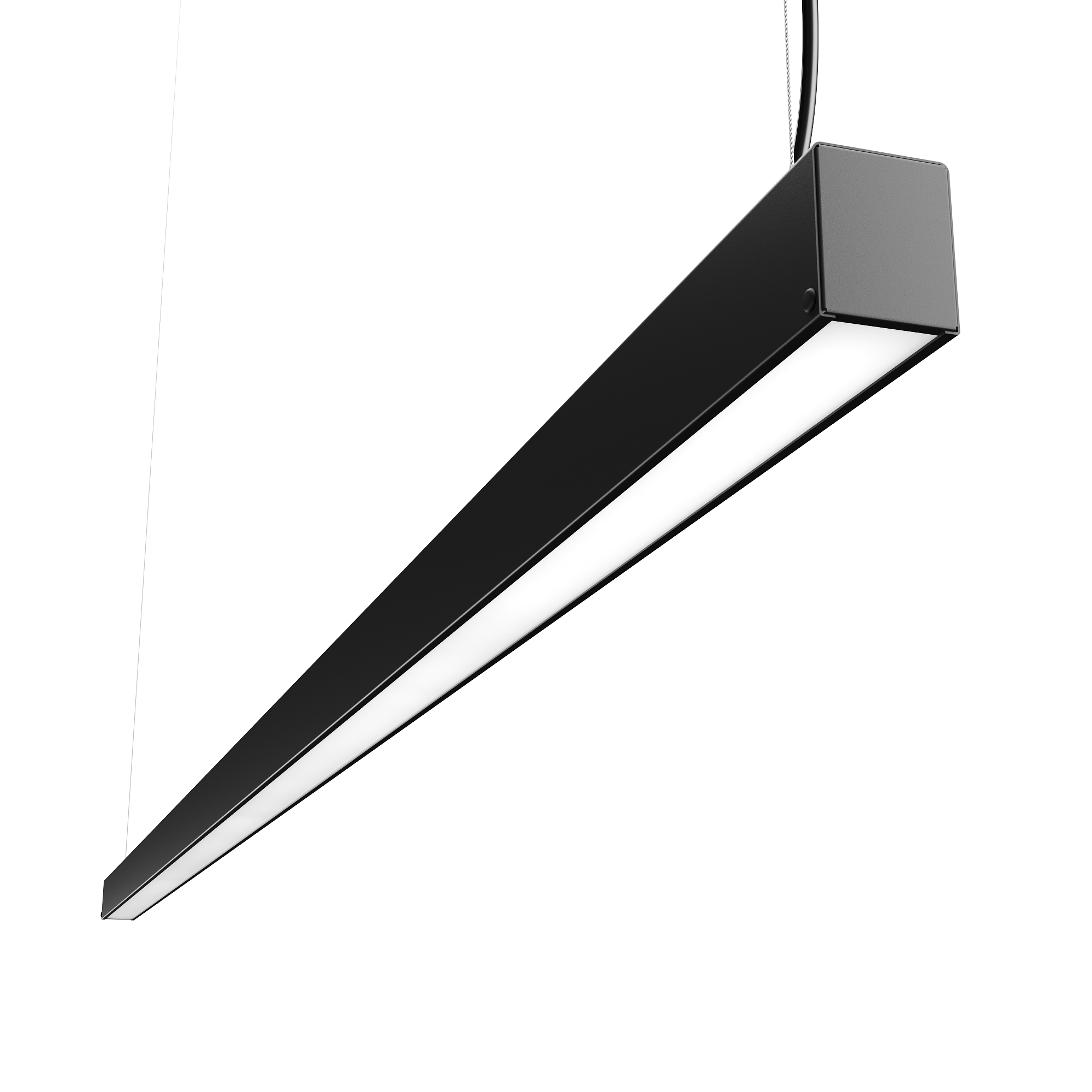 Светодиодный светильник Geniled Line Standart 1962x40x50 40Вт 5000К Опал Черный
