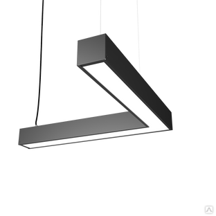 Светодиодный светильник Geniled Trade Linear Standart 492-542x65x60 60Вт 5000K Опал Черный #1