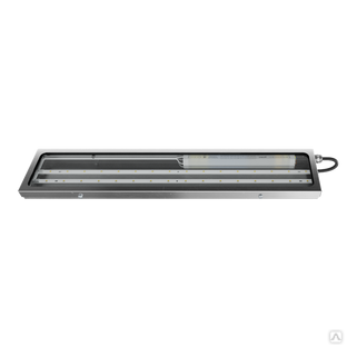 Светодиодный светильник Geniled Titan Inox Basic 500x100x30 30Вт 5000К IP66 Прозрачное закаленное стекло 