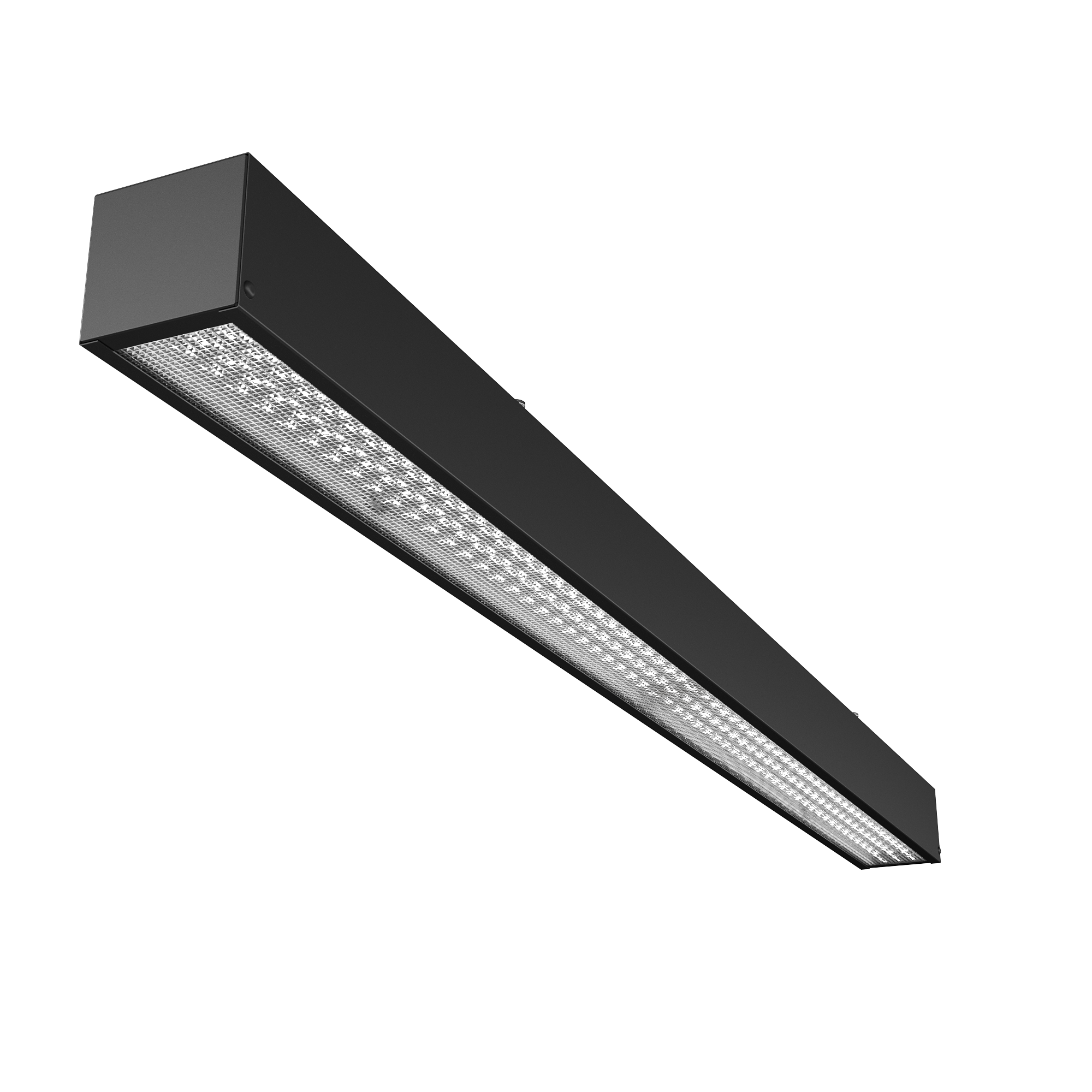 Автономный аварийный светодиодный светильник Geniled Trade Linear Standart 980x65x60 40Вт 5000K Микропризма Черный БАП E