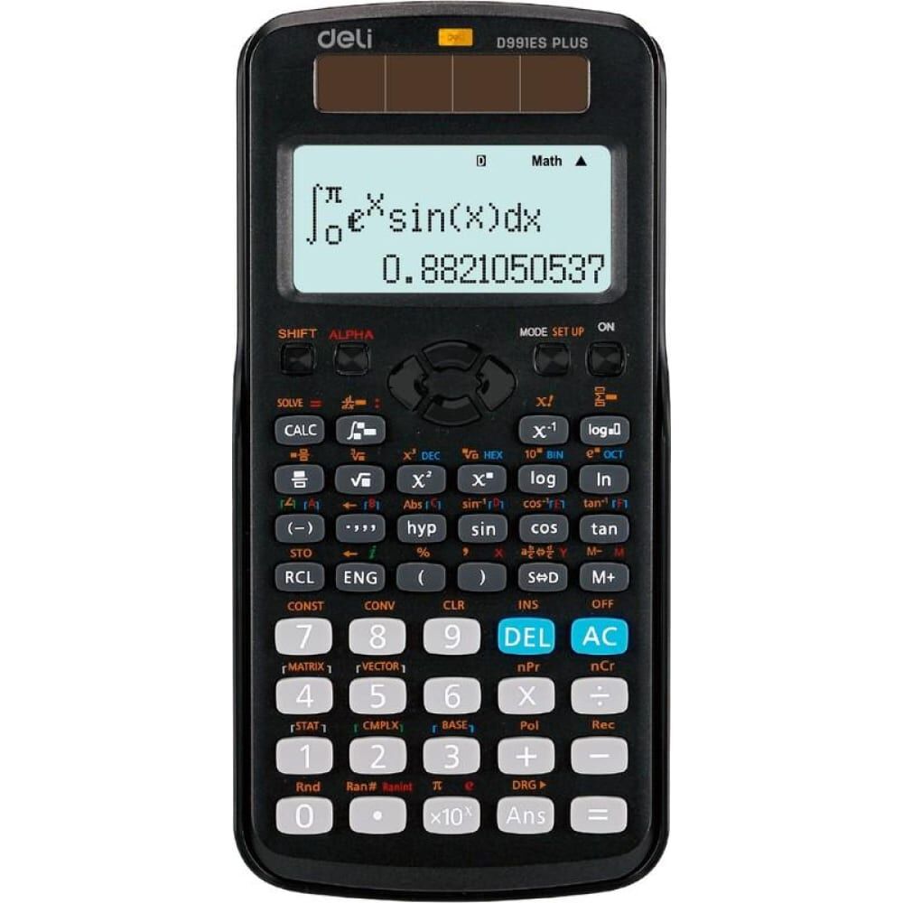 Научный калькулятор DELI ed991es