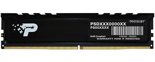 Оперативная память Patriot DDR5 8GB 4800MHz Signature Line Premium (PSP58G480041H1)