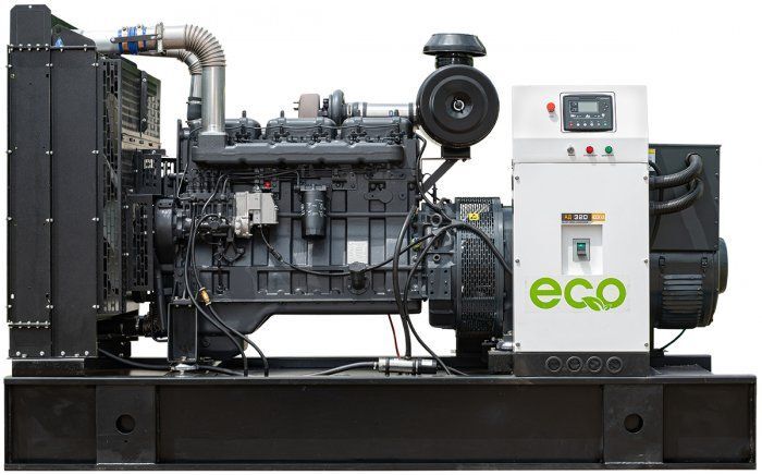 Дизельный генератор EcoPower АД300-T400ECO W с АВР 300 кВт