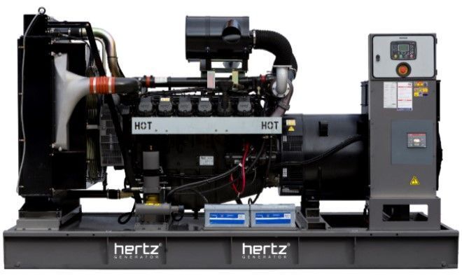 Дизельный генератор Hertz HG 1000 DC с АВР 734 кВт