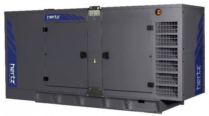 Дизельный генератор Hertz HG 150 CH в кожухе с АВР 108 кВт