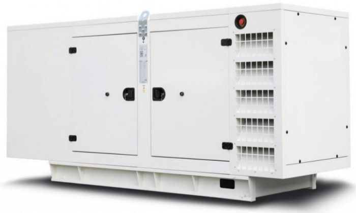 Дизельный генератор Hertz HG 275 DL в кожухе с АВР 200 кВт